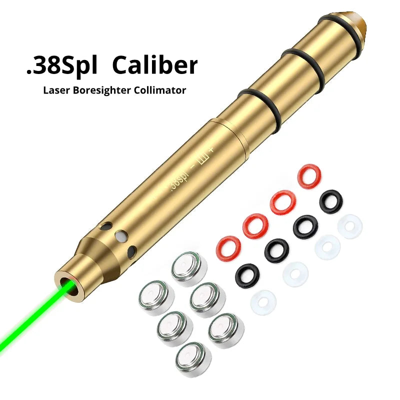 .22lr Boresighter .22LR Lazer Collimator Cal 9mm 177 17 308  Rifle 45ACP Laser Bore Sight Laser Boresight