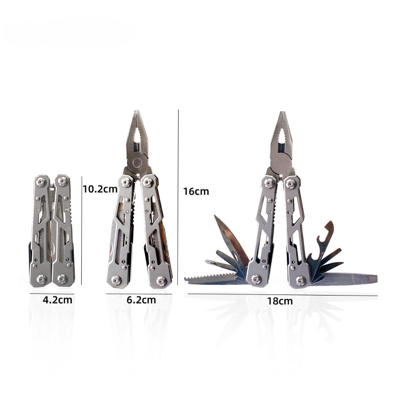 Daicamping DL12 Multifunctional EDC Wrench Multi Tool Pocket Outdoor Camping Multitools Folding Knife Plier Home Hand Tools Set
