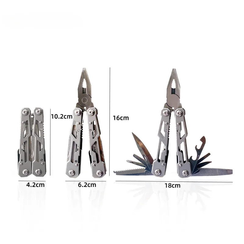 Daicamping DL12 Multifunctional EDC Wrench Multi Tool Pocket Outdoor Camping Multitools Folding Knife Plier Home Hand Tools Set