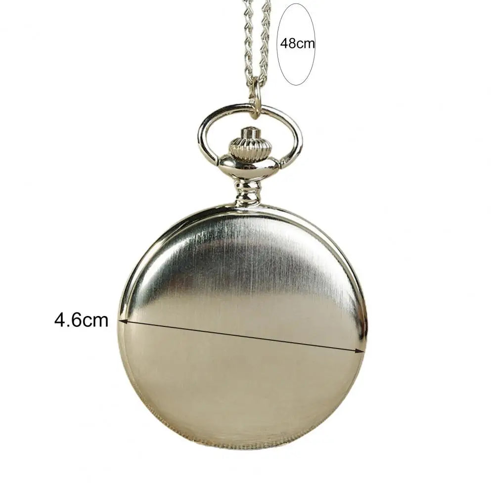 Vintage Men Women Pocket Watch Accurate Quartz Movement Punk Hanging Chain Punk Pocket Watch