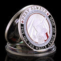 Full Armor Of God Challenge Coin - Pray Always Souvenir Collectible - Golden Commemorative Coin