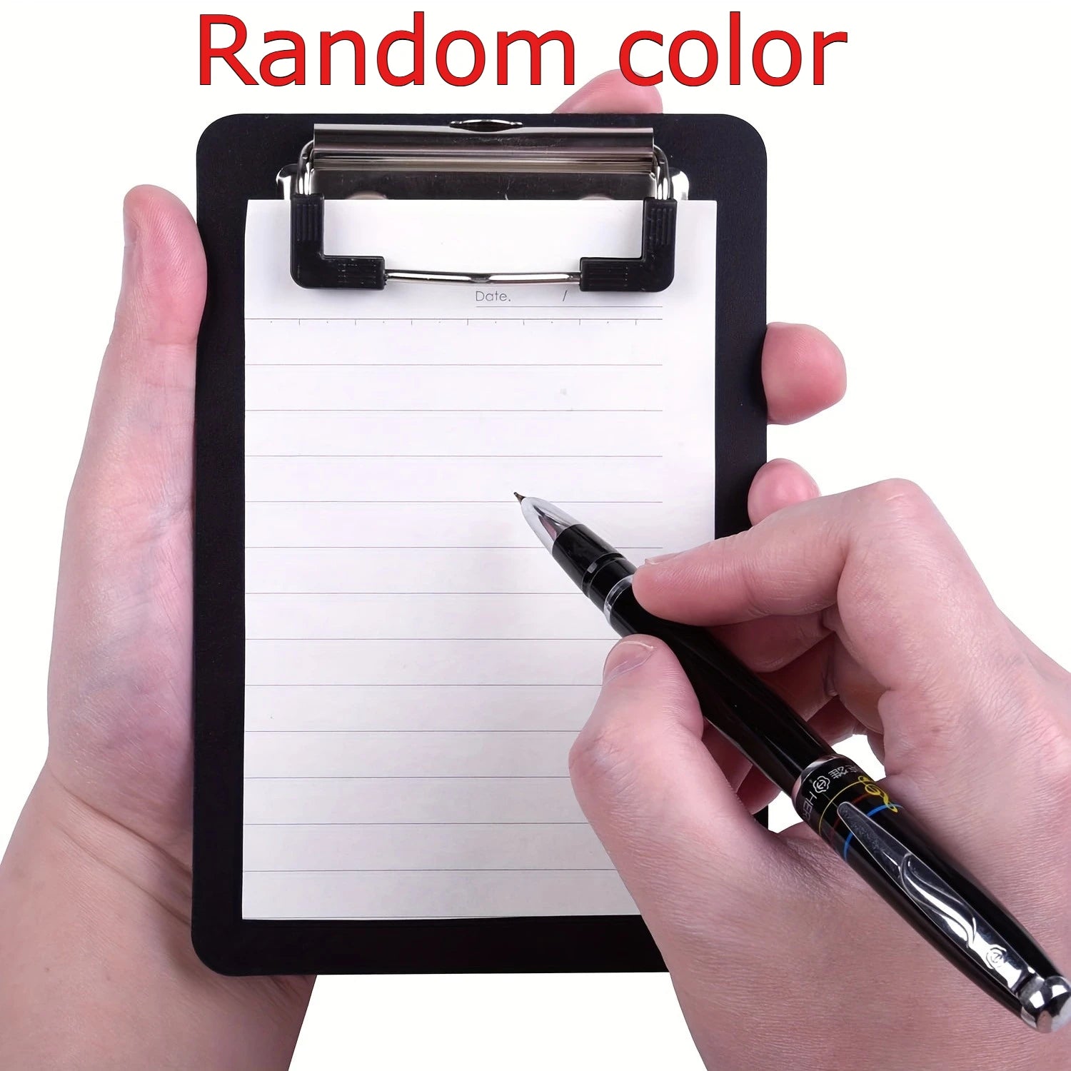1-Pack Pocket-Sized Clipboards -  Portable, and Durable PP Material for Notes, Receipts,Compact 4x6 inches paper holder office