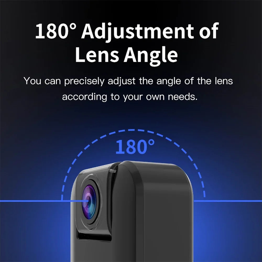 Professional 4K Evidence Body Cam - Flip Lens Design, Night Vision, 4G Lte + Wifi, Secure Data Storage for Law Enforcement