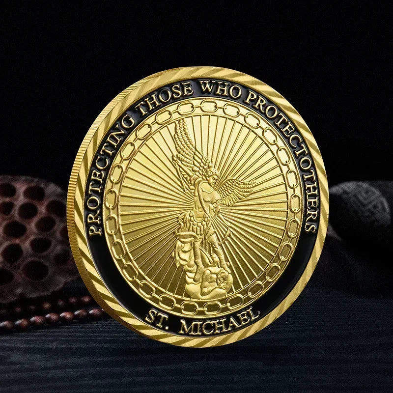 US FBI Themed Coins, Military Challenge Coins, Metal Electroplating Process Products, Badges, Commemorative Gold Coins