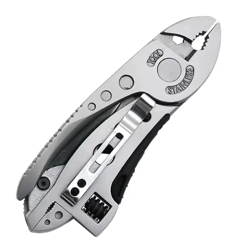 Multitool Pliers Pocket Screwdriver Set Kit Adjustable Wrench Jaw Spanner Repair Survival Hand Outdoor Multi Mini Screwdriver