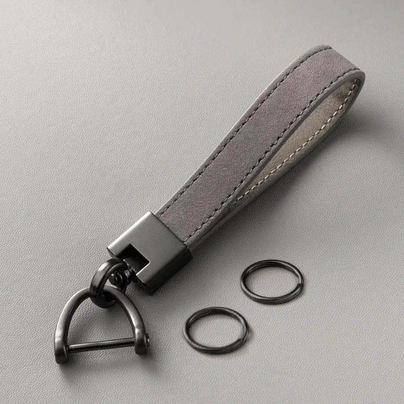Key Chains for Men and Women Top Layer Cowhide Car Key Pendants, Genuine Leather Key Chains Gifts Business Gifts