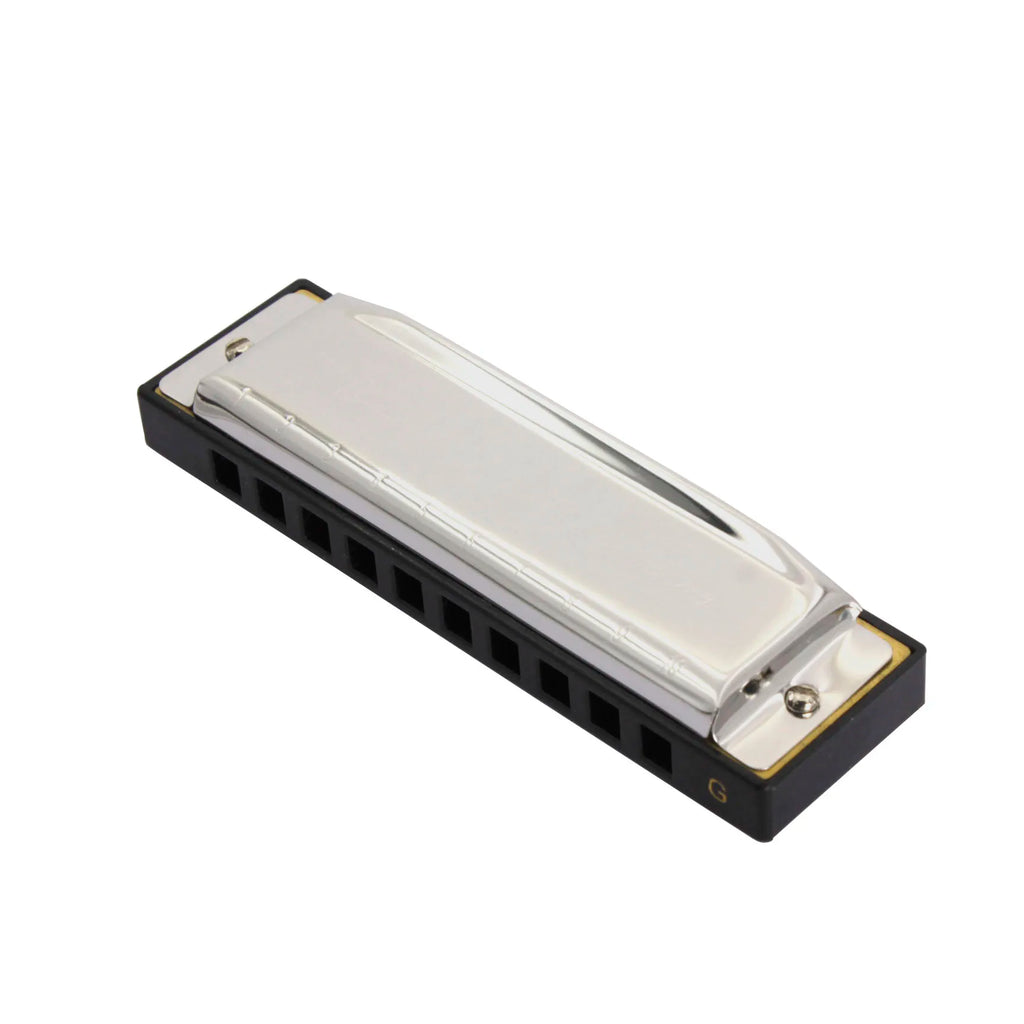 Harmonica 10 Hole 20 Tones Harmonica G Key Harmonica Mouth Organ Suitable For Music Enthusiasts Woodwind Musical Instrument