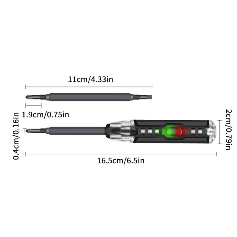 B05 Screwdriver Kit Word/cross Screwdrivers Indication Pen Meter Electric Pencil Electrician Tester Pen Tools