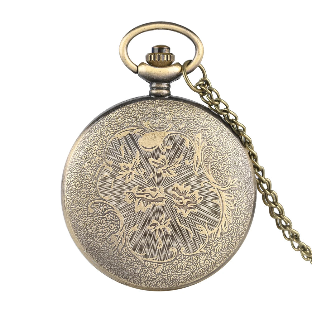 Classic quartz pocket watch Men's Necklace Corsair Design Pocket watch Teen pocket watch for boys