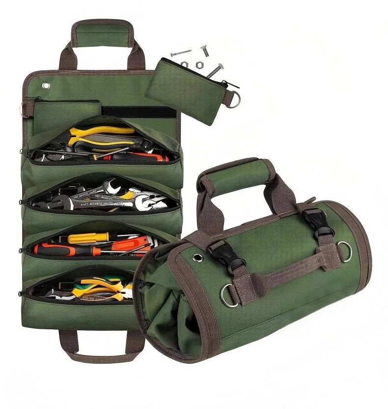 Multi-Purpose Tool Bag High Quality Professional Multi Pocket Hardware Tools Pouch Roll UP Portable Small Tools Organizer Bag