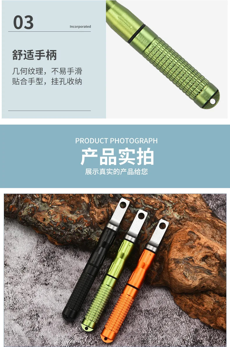 Outdoor Flint Camping Equipment Outdoor Survival Tool Magnesium Rod Firefighter Fire Stick, Multi-functional Outdoor Tools