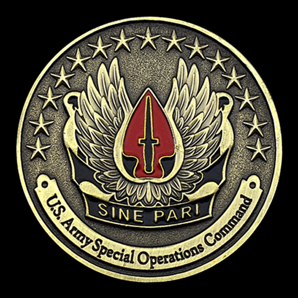 United States Army Special Operations Command Commemorative Coin United Stated Army Challenge Coin   Collect Gifts, Customize