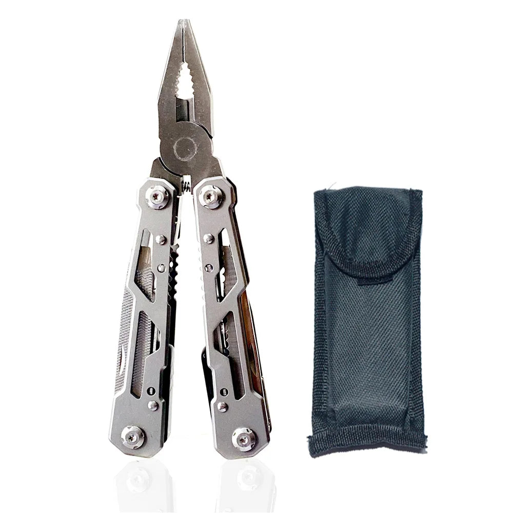 Daicamping DL12 Multifunctional EDC Wrench Multi Tool Pocket Outdoor Camping Multitools Folding Knife Plier Home Hand Tools Set