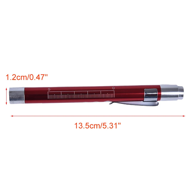 LED Medical Pocket First Aid Pen light Torch Eye Nose Dental Flashlight Otoscope Ear Wax Light Endoscope for Physician Doctor