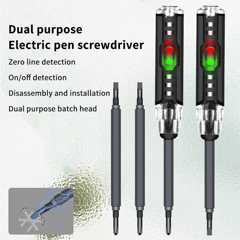 B05 Screwdriver Kit Word/cross Screwdrivers Indication Pen Meter Electric Pencil Electrician Tester Pen Tools