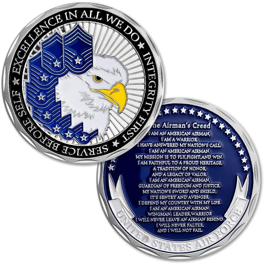 36 US Military Challenge Coins Great Gift Collectible Decorative Coins