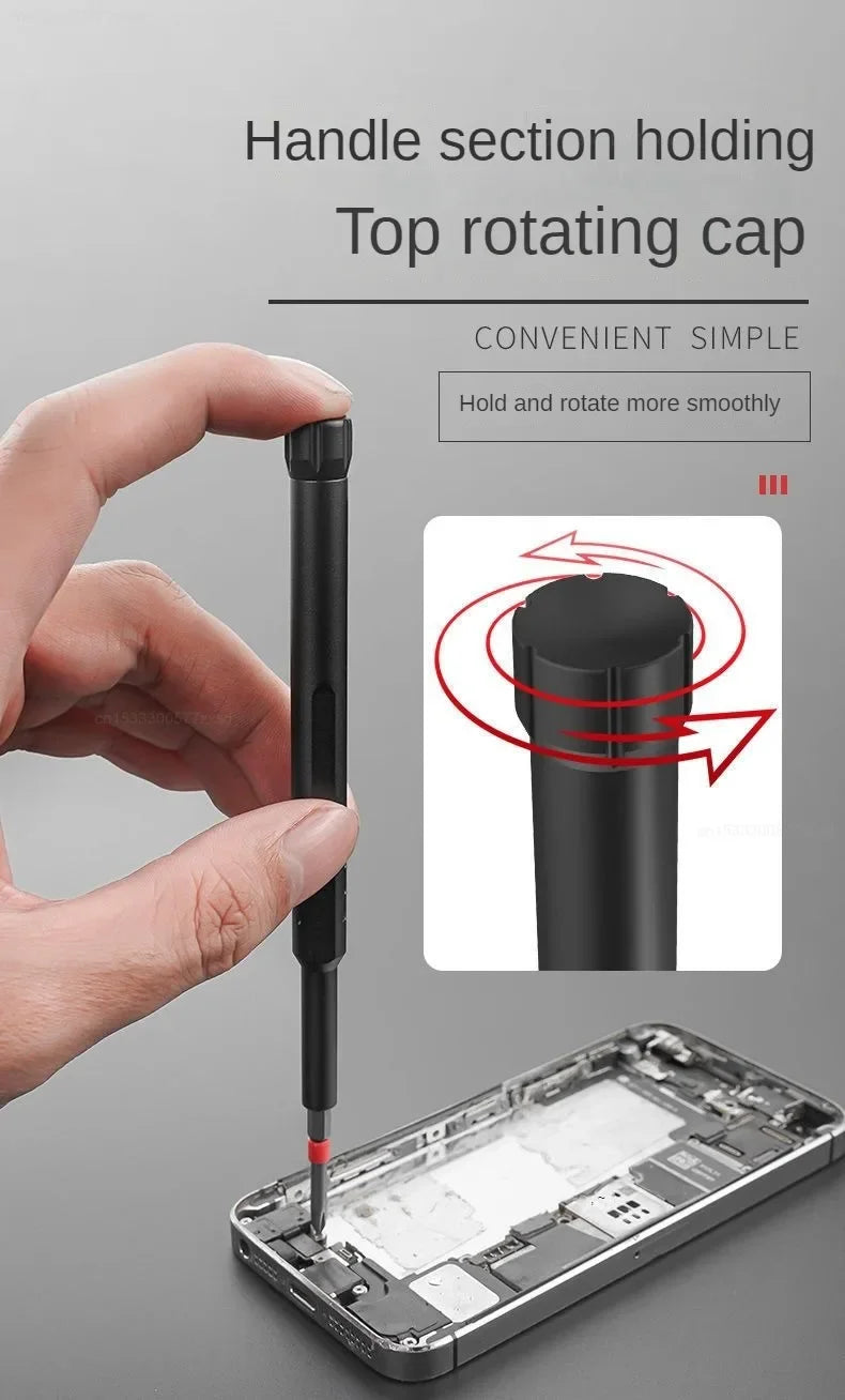 Screwdriver Kit 30 40 44 Precision Magnetic Bits Dismountable Screw Driver Set Case for Smart Home Computer Repair Tools