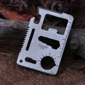 Pocket Tool Multifunction Credit Edc Outdoor Bottle Survive Gear Card Multi Multipurpose Gadget Camping Opener Wallet Kit