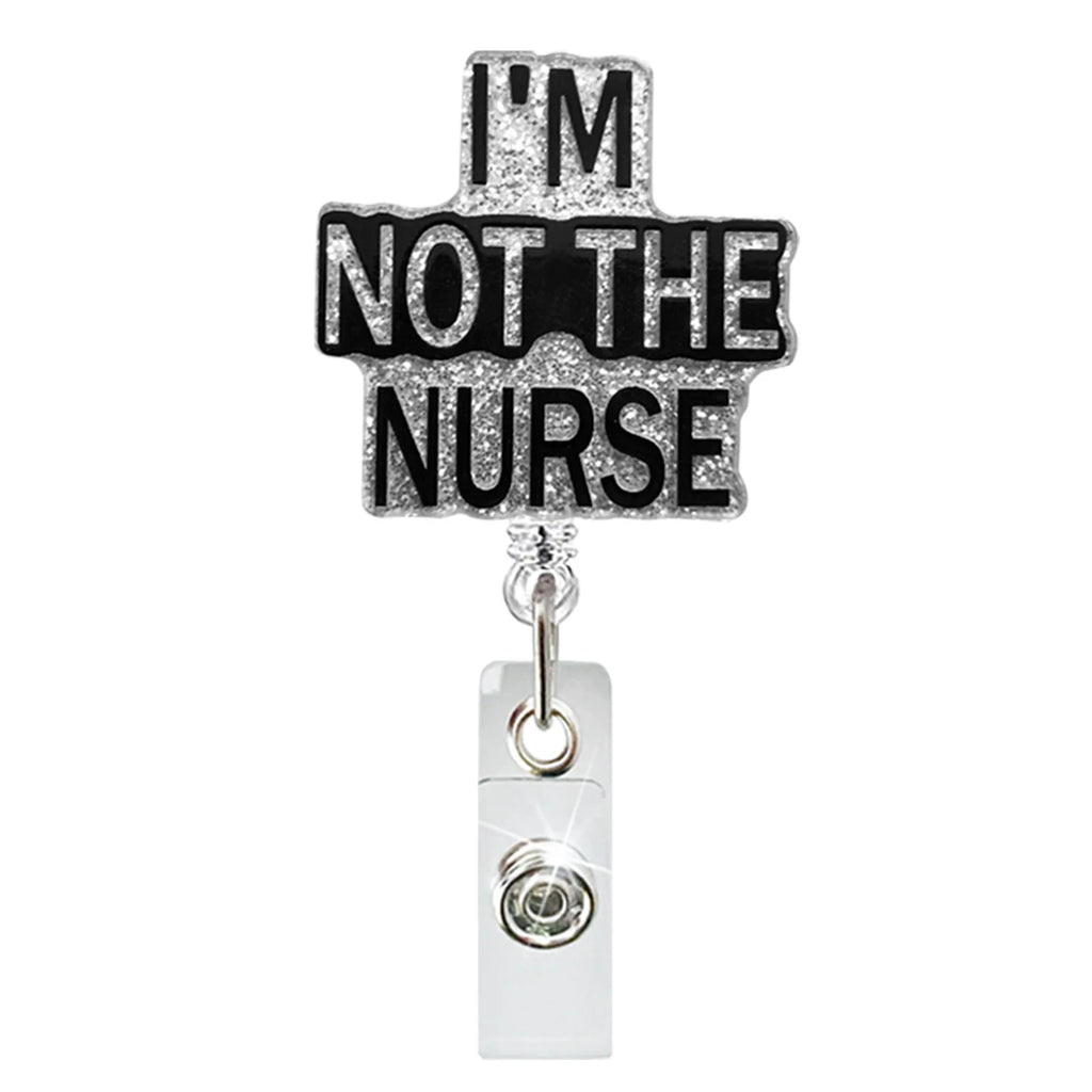 Acrylic Brain Baby Cat Coffee Cup Medical Rotatable Id Badge Holder Retractable Badge Reel Gift For Doctor Nurse Key Chain Tools