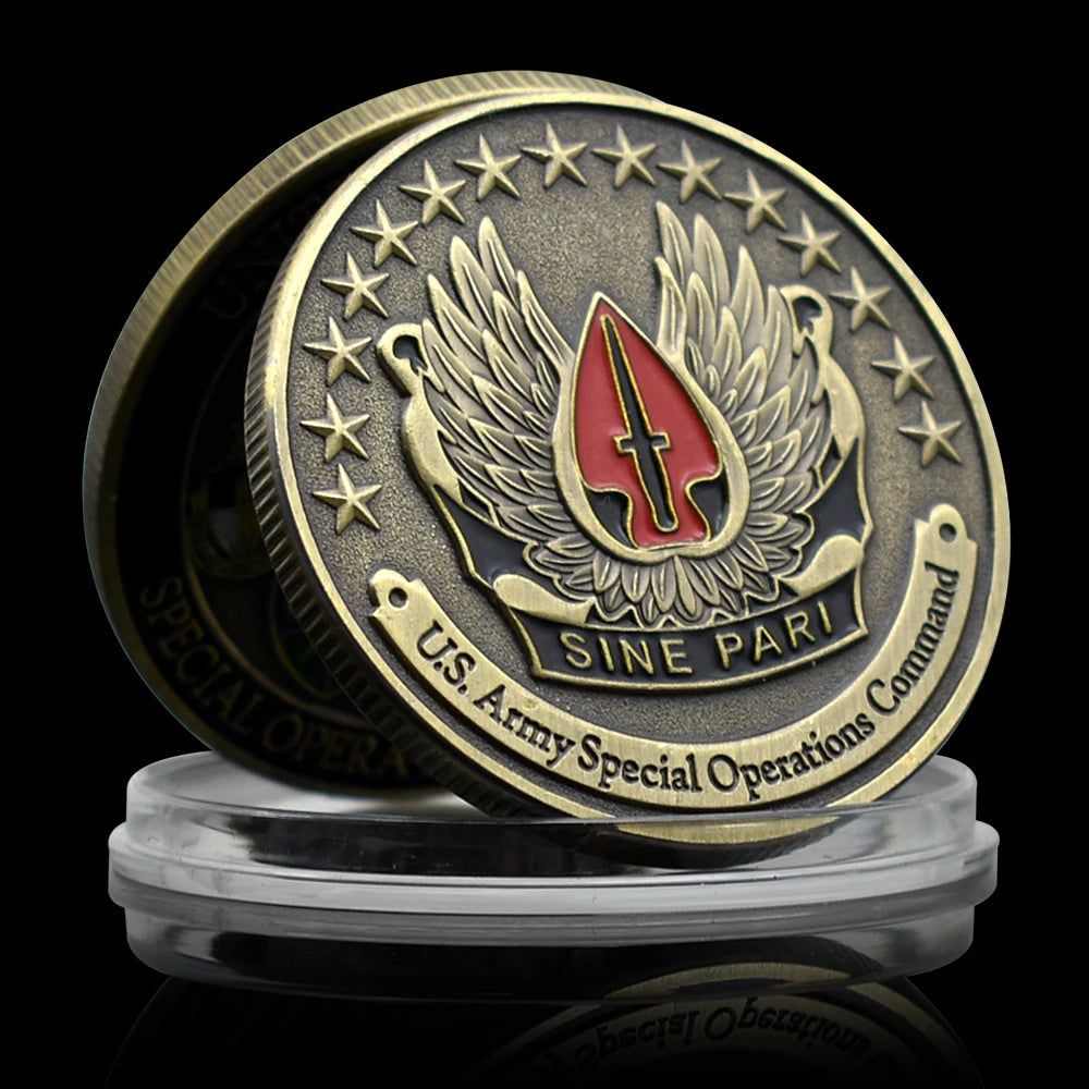 United States Army Special Operations Command Commemorative Coin United Stated Army Challenge Coin   Collect Gifts, Customize