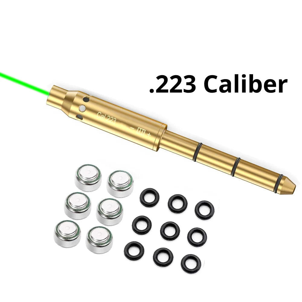 .22lr Boresighter .22LR Lazer Collimator Cal 9mm 177 17 308  Rifle 45ACP Laser Bore Sight Laser Boresight