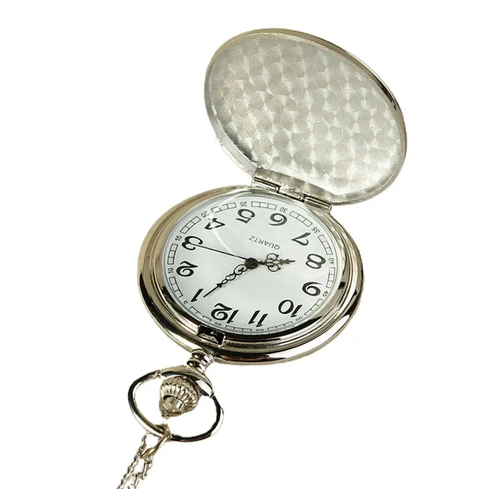 Vintage Men Women Pocket Watch Accurate Quartz Movement Punk Hanging Chain Punk Pocket Watch