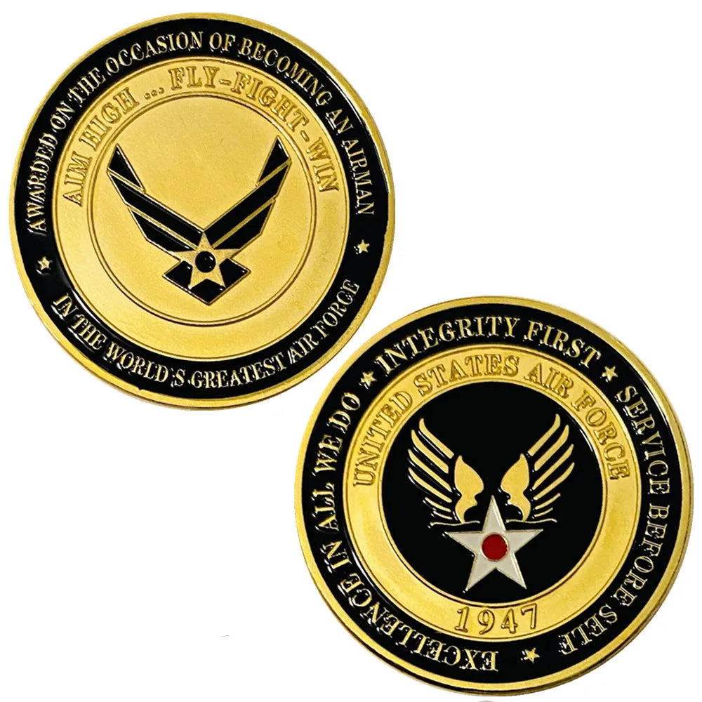 36 US Military Challenge Coins Great Gift Collectible Decorative Coins