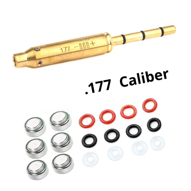 .22lr Boresighter .22LR Lazer Collimator Cal 9mm 177 17 308  Rifle 45ACP Laser Bore Sight Laser Boresight