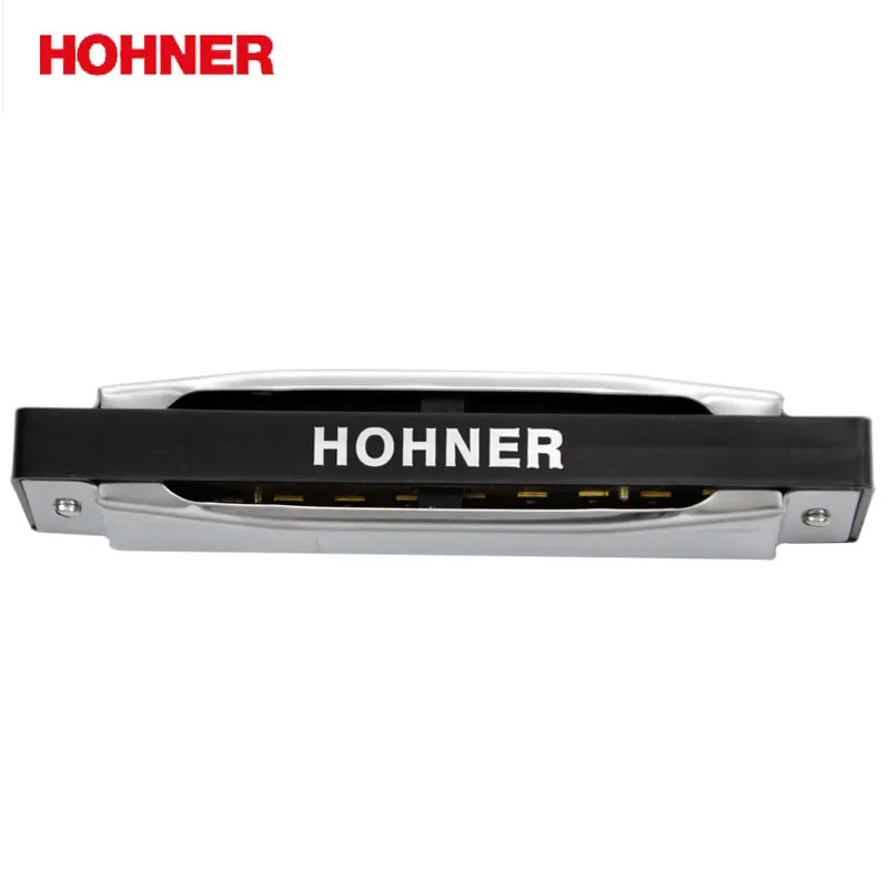 Hohner 10 Hole Harmonica International Silver Star Diatonic Harp,  Blues Harmonica Key C Blues Jazz Band Music Instrument