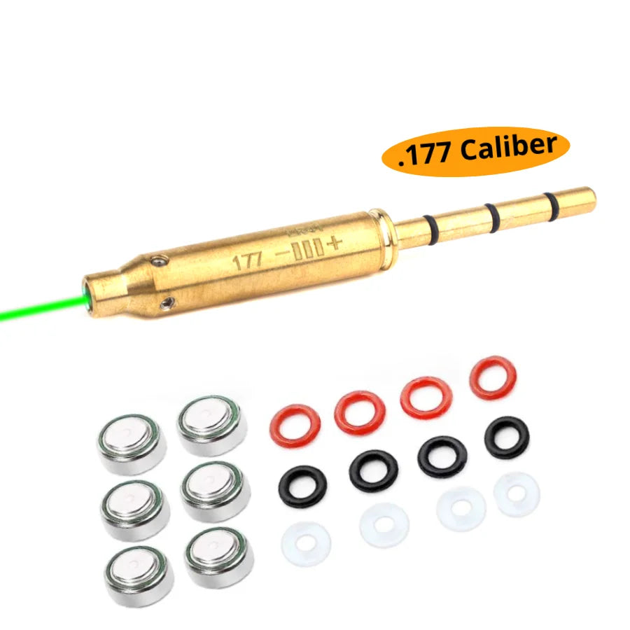 .22lr Boresighter .22LR Lazer Collimator Cal 9mm 177 17 308  Rifle 45ACP Laser Bore Sight Laser Boresight