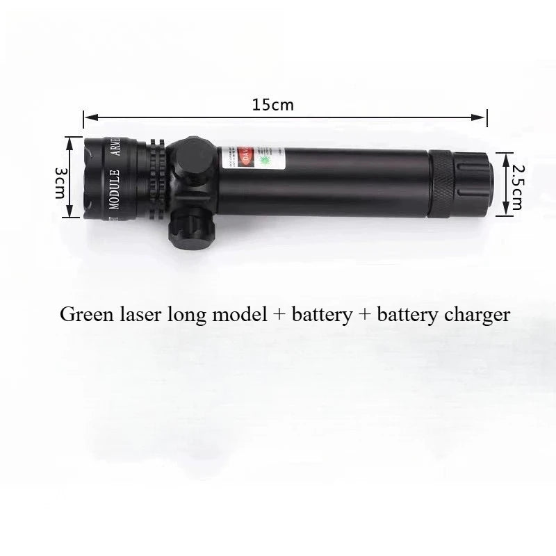 Red and Green Laser Aiming Up, Down, Left and Right Adjustable Shock-resistant Metal  Green Laser Rat Tail Clipper with Battery