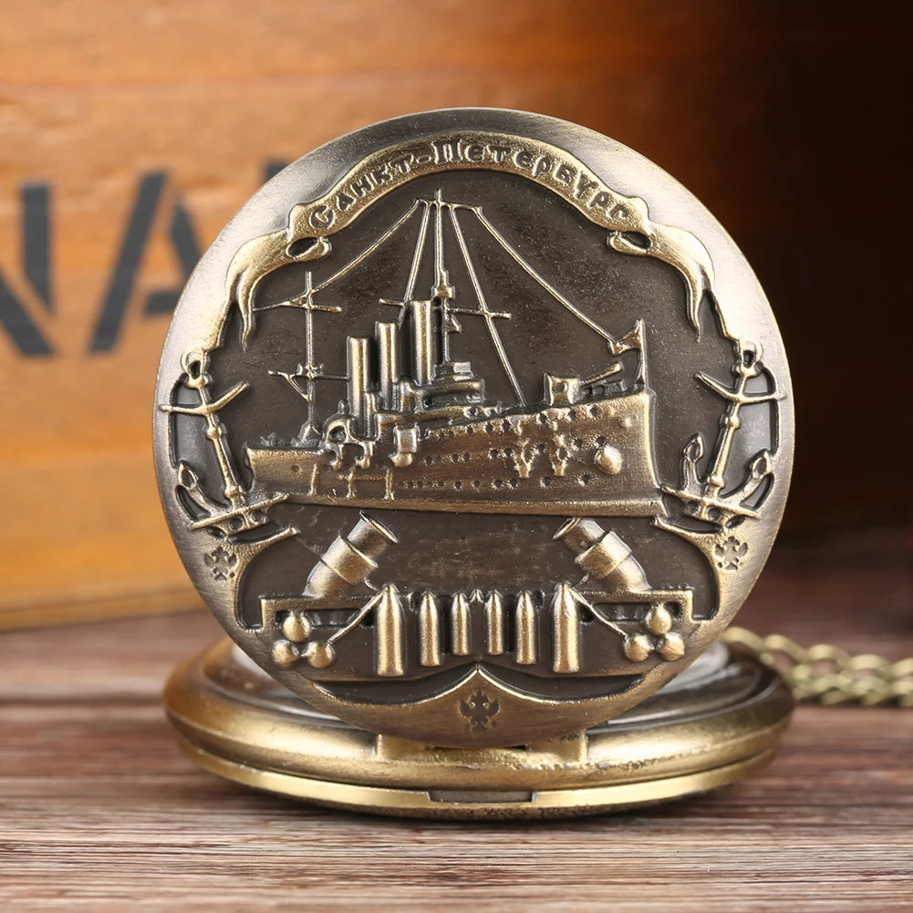 Classic quartz pocket watch Men's Necklace Corsair Design Pocket watch Teen pocket watch for boys