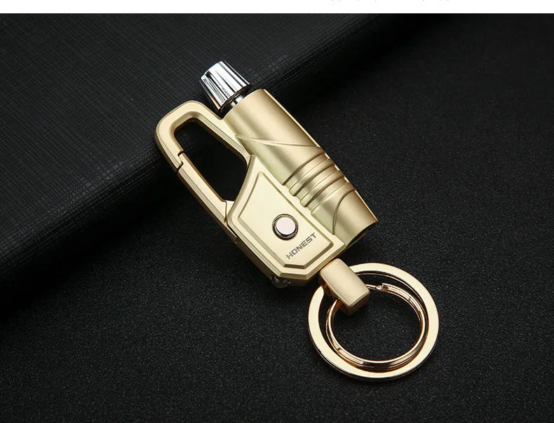 10000Match Keychain Kero sene Torch Lighter Cigarette Lighters Multi Functional Creative Windproof Smoking Accessories Men Gifts