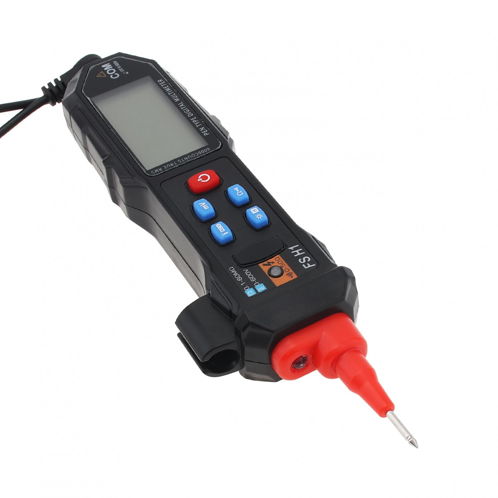 Mini Digital Multimeter Smart LCD Voltage Detector Tester Portable DC AC Voltage Ohm Continuity Hz NCV Backlight Pocket Meter