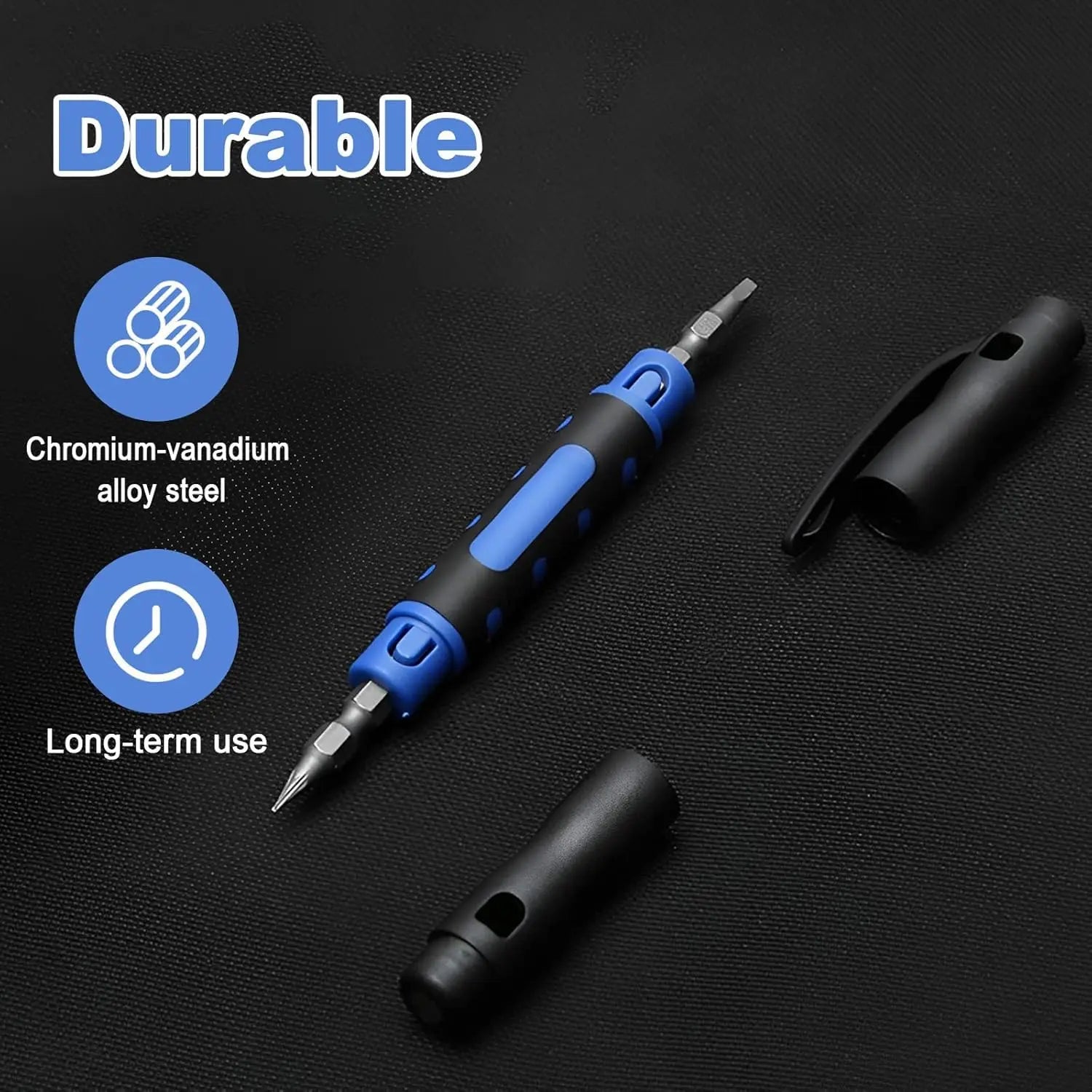 4 in 1 Screwdriver for phone repair Pen Shaped Pocket Screwdriver Portable Double Ended Screwdriver for Home Repair Tool