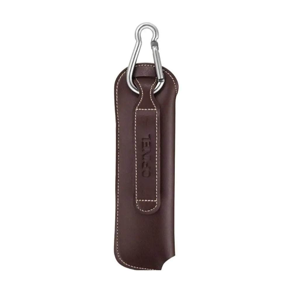 Portable Fold Knife Scabbard Scabbard Tool Flashlight Belt Loop Case Leather Knife Sheath Pocket Cover Outdoor Carry Equipment