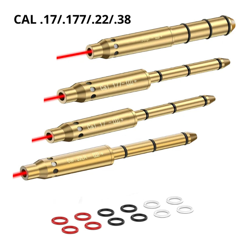 .22lr Boresighter .22LR Lazer Collimator Cal 9mm 177 17 308  Rifle 45ACP Laser Bore Sight Laser Boresight