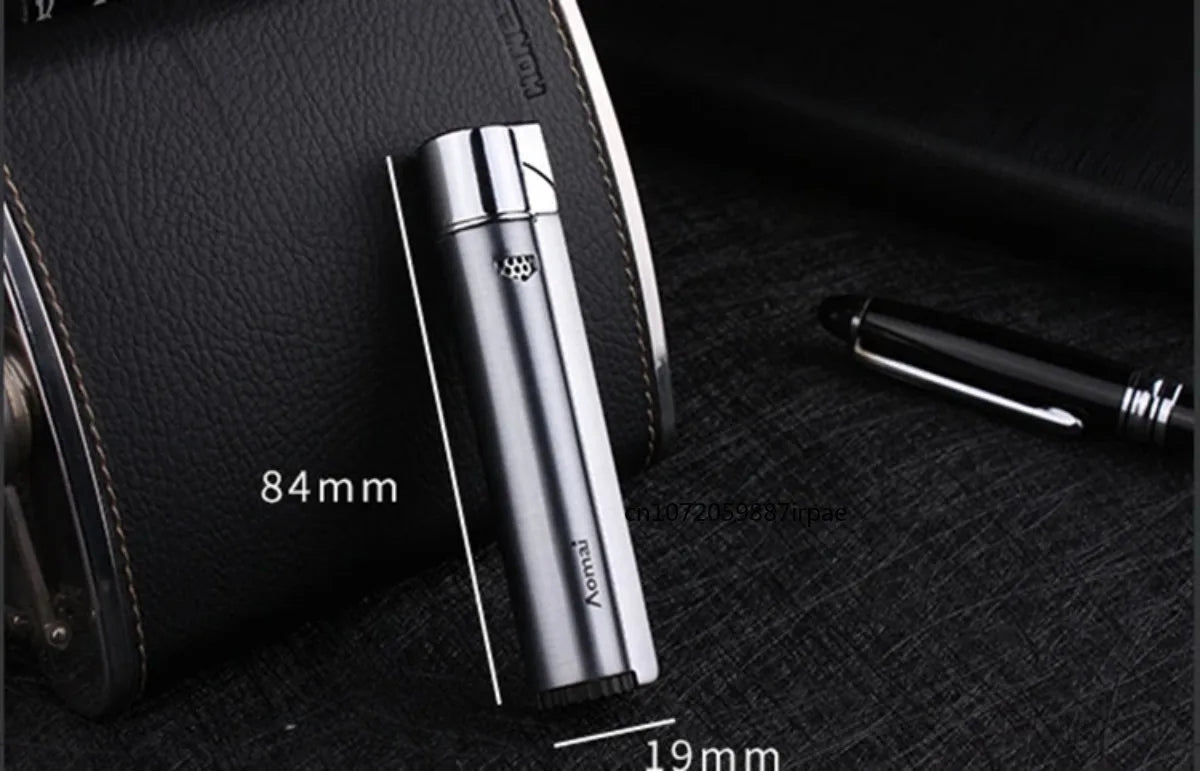 Metal Jet Welding Torch Lighters Butane Gas Turbo Windproof Lighters Cigar Cigarette Lighters Men's Gifts Outdoor Ignition Tools