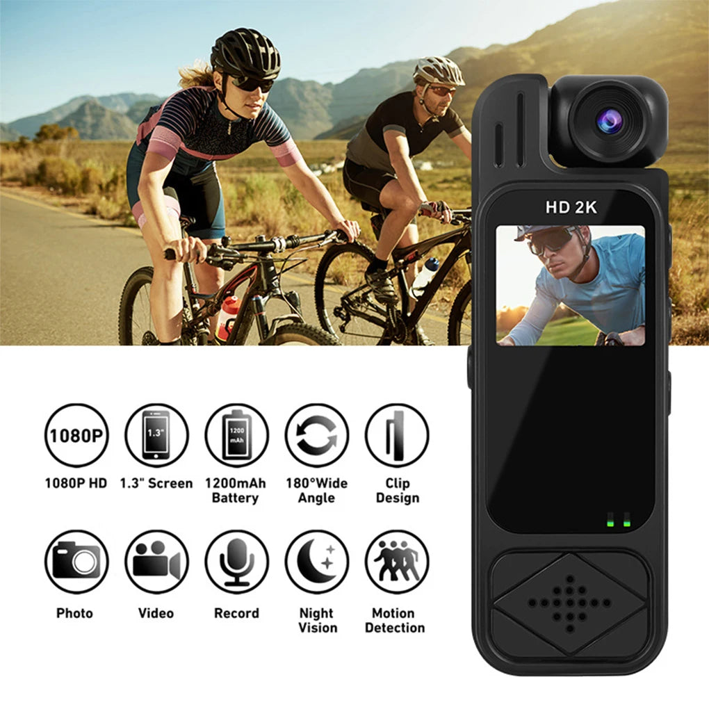 Portable HD 1080P Mini Camera Digital Video Recorder Worn Police Small Body Cam Infrared Night Vision Sports DV Camcorders