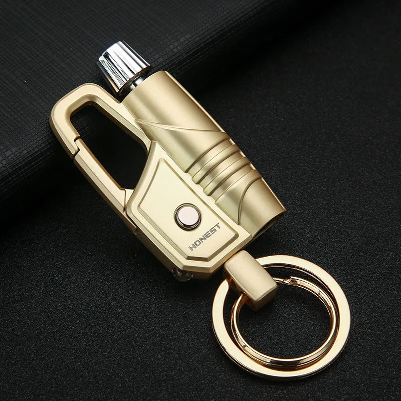 10000Match Keychain Kero sene Torch Lighter Cigarette Lighters Multi Functional Creative Windproof Smoking Accessories Men Gifts