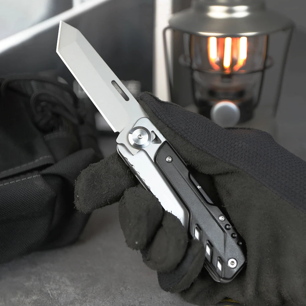 Compact Multitool Pocket Knife EDC Gear And Gadgets For Men Multi Purpose Tools Scissors Outdoor Survival Camping Hiking Knives