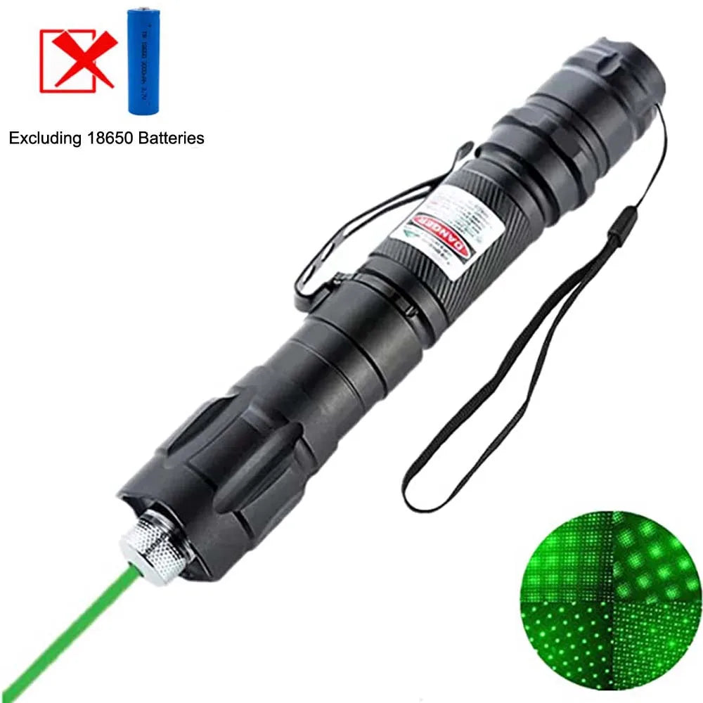 Green Red Laser Pointer Teaching Tool Pet Automatic Cat Toys Adjustable Laser Focus Lazer Pen Combination