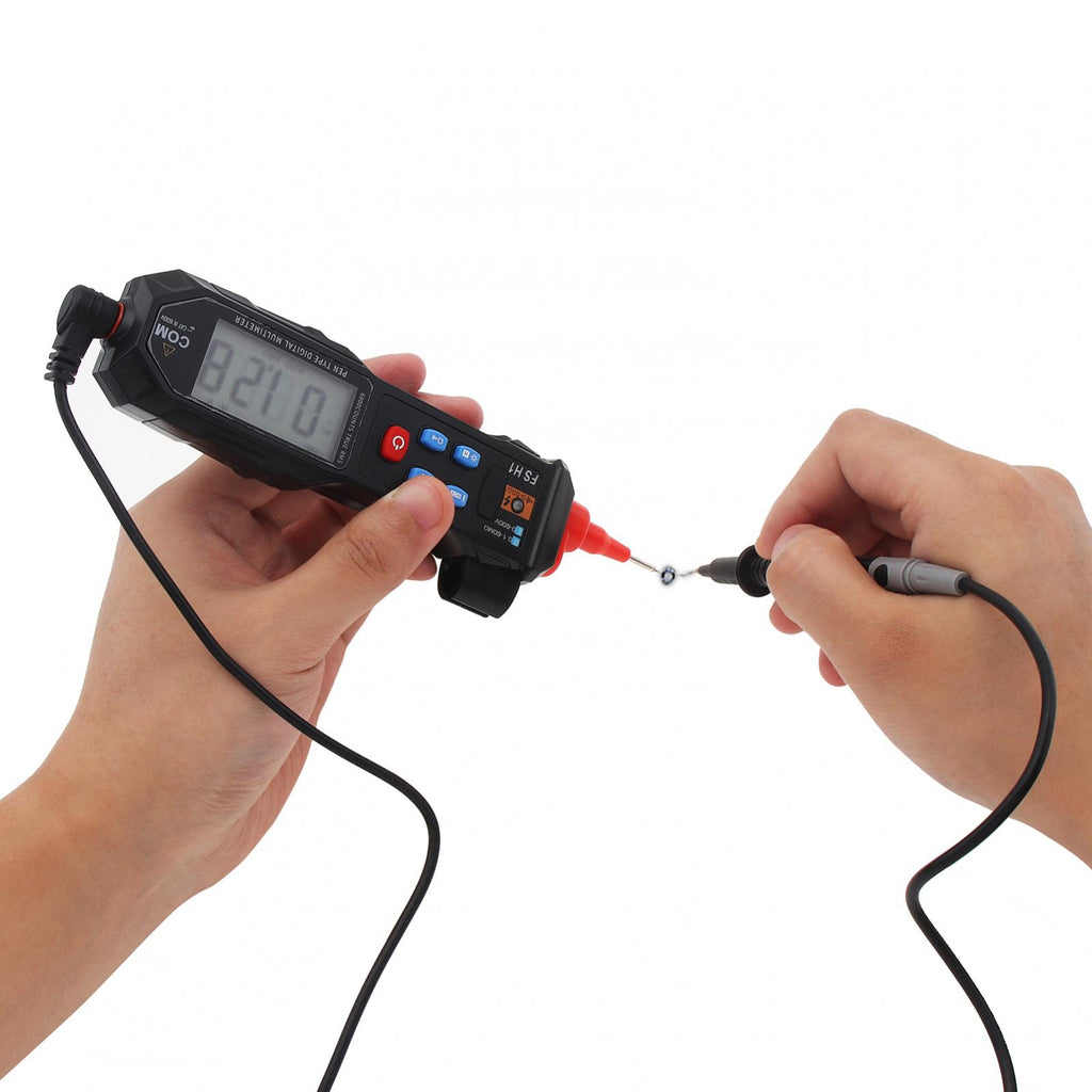 Mini Digital Multimeter Smart LCD Voltage Detector Tester Portable DC AC Voltage Ohm Continuity Hz NCV Backlight Pocket Meter