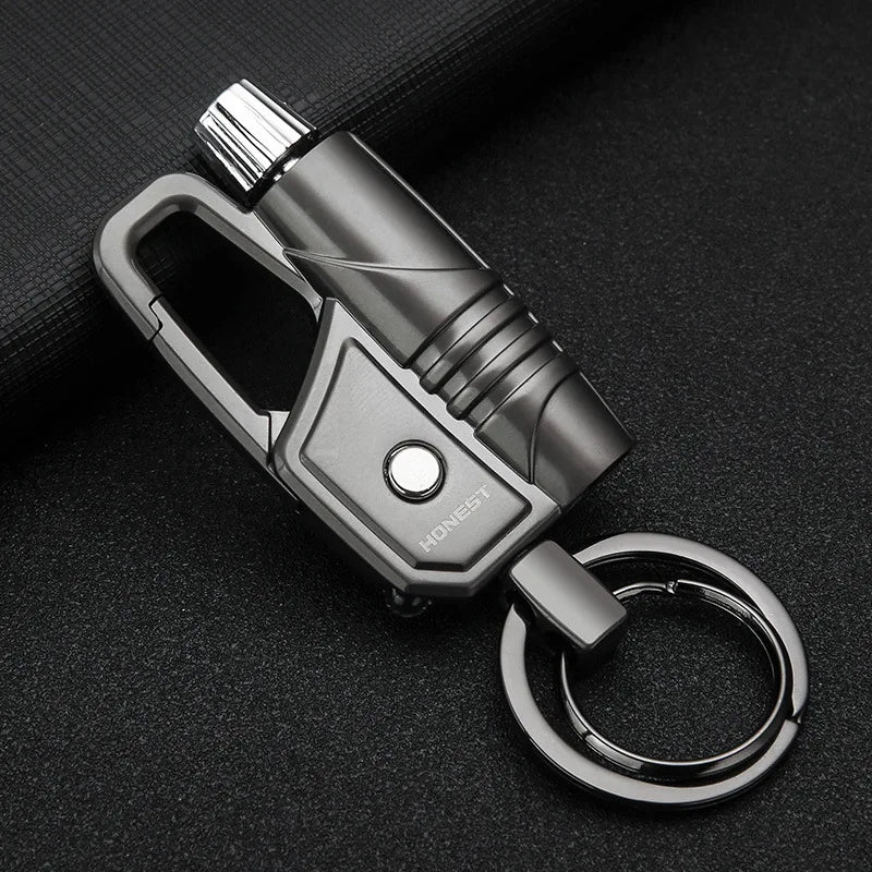 10000Match Keychain Kero sene Torch Lighter Cigarette Lighters Multi Functional Creative Windproof Smoking Accessories Men Gifts
