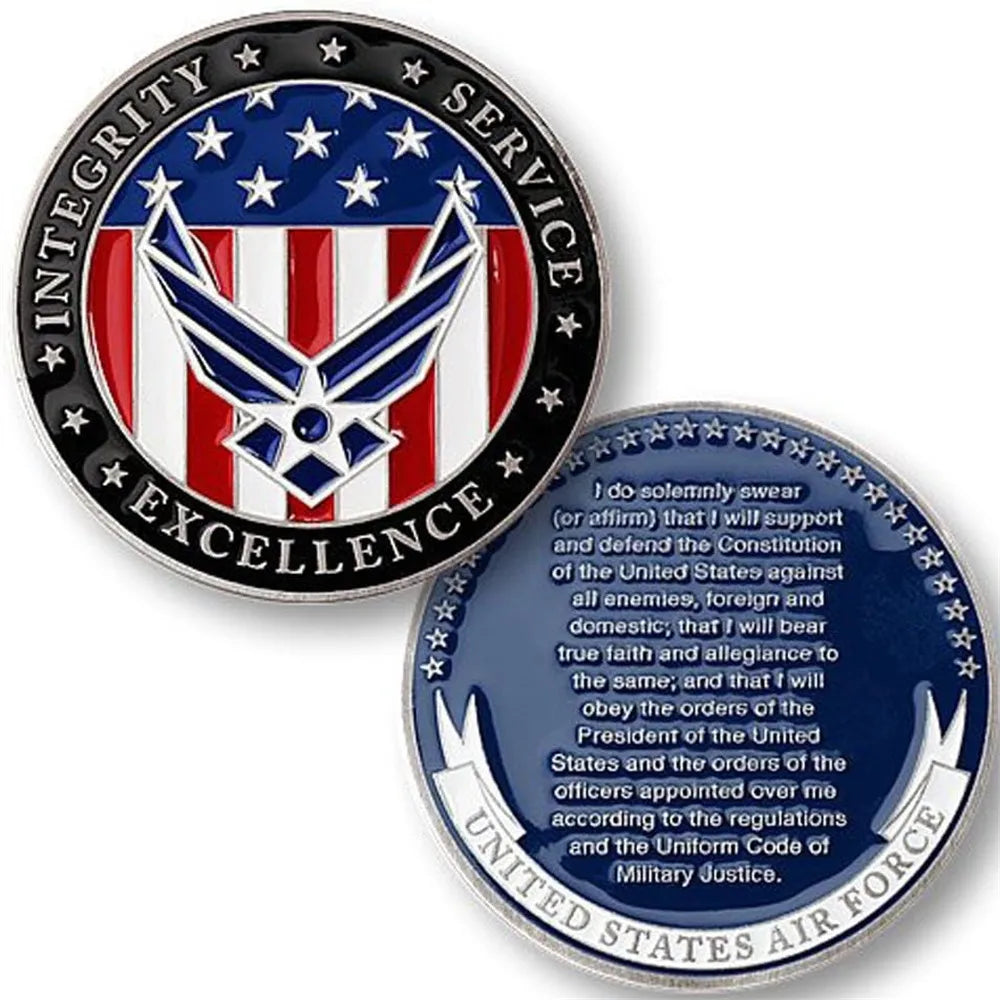 36 US Military Challenge Coins Great Gift Collectible Decorative Coins