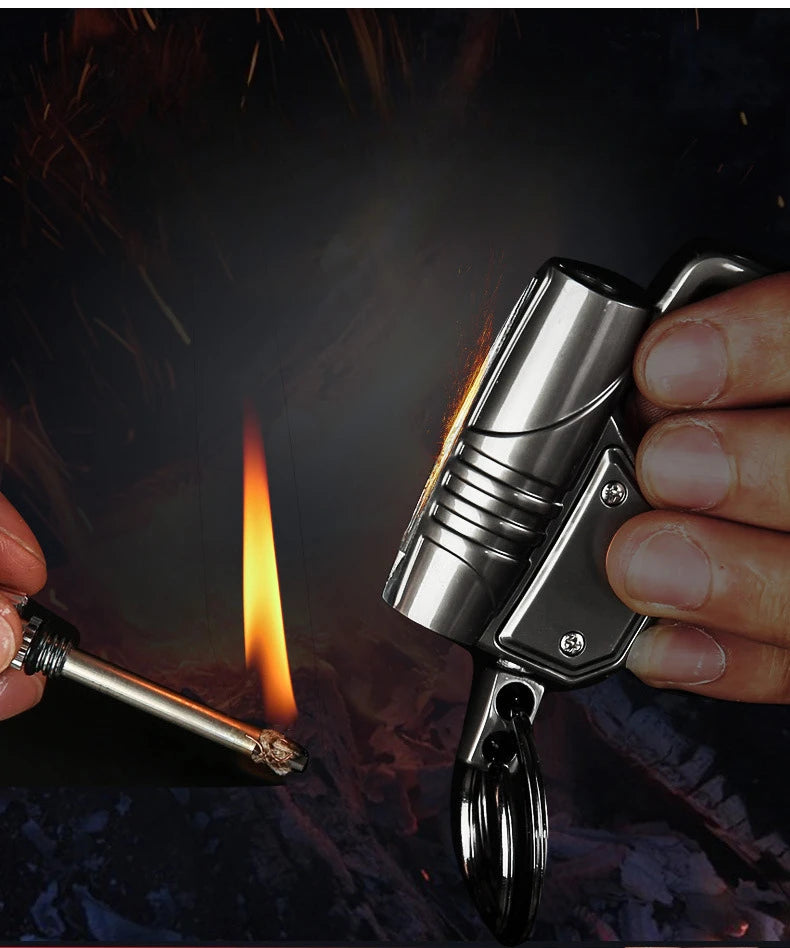 10000Match Keychain Kero sene Torch Lighter Cigarette Lighters Multi Functional Creative Windproof Smoking Accessories Men Gifts