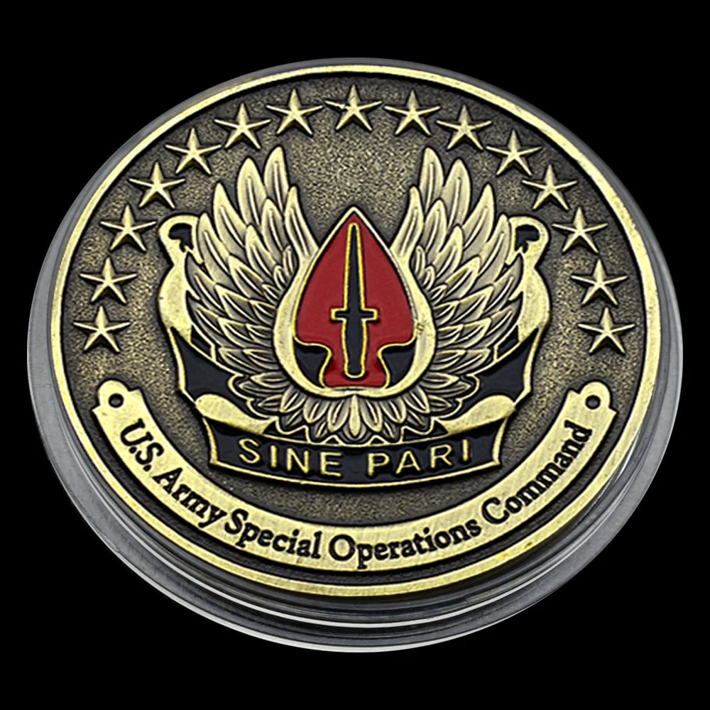 United States Army Special Operations Command Commemorative Coin United Stated Army Challenge Coin   Collect Gifts, Customize