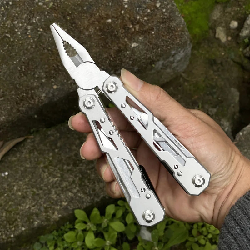 Daicamping DL12 Multifunctional EDC Wrench Multi Tool Pocket Outdoor Camping Multitools Folding Knife Plier Home Hand Tools Set
