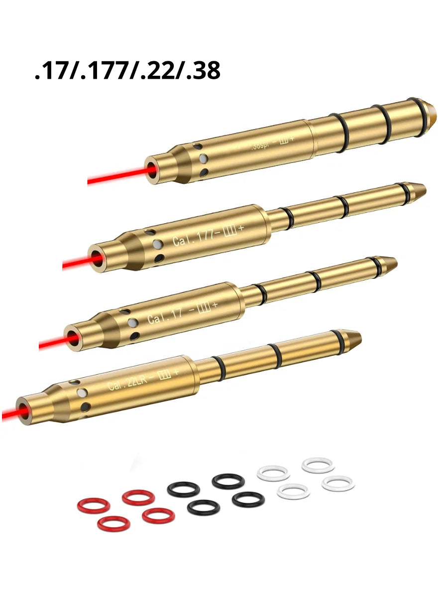 .22lr Boresighter .22LR Lazer Collimator Cal 9mm 177 17 308  Rifle 45ACP Laser Bore Sight Laser Boresight