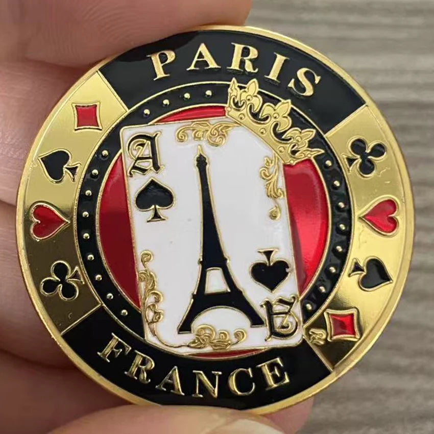 U.S.A Coin Must Win Poker Chip Commemorative Challenge Coins Souvenir